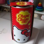 Pirulito Chupa Chups com lata da Hello kitty