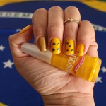 Esmalte da semana: amarelo amor pelo Brasil
