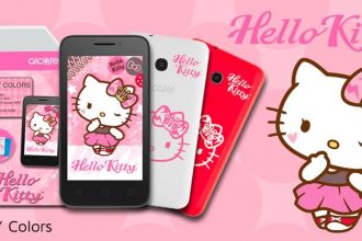 Celular Alcatel Hello Kitty